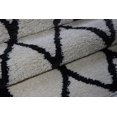 thumbnail image 3 of Ladole Rugs Tapis Géométrique Treillis Style Simple Tapis Confortable en Ivoire-Gris Foncé, 3 of 4