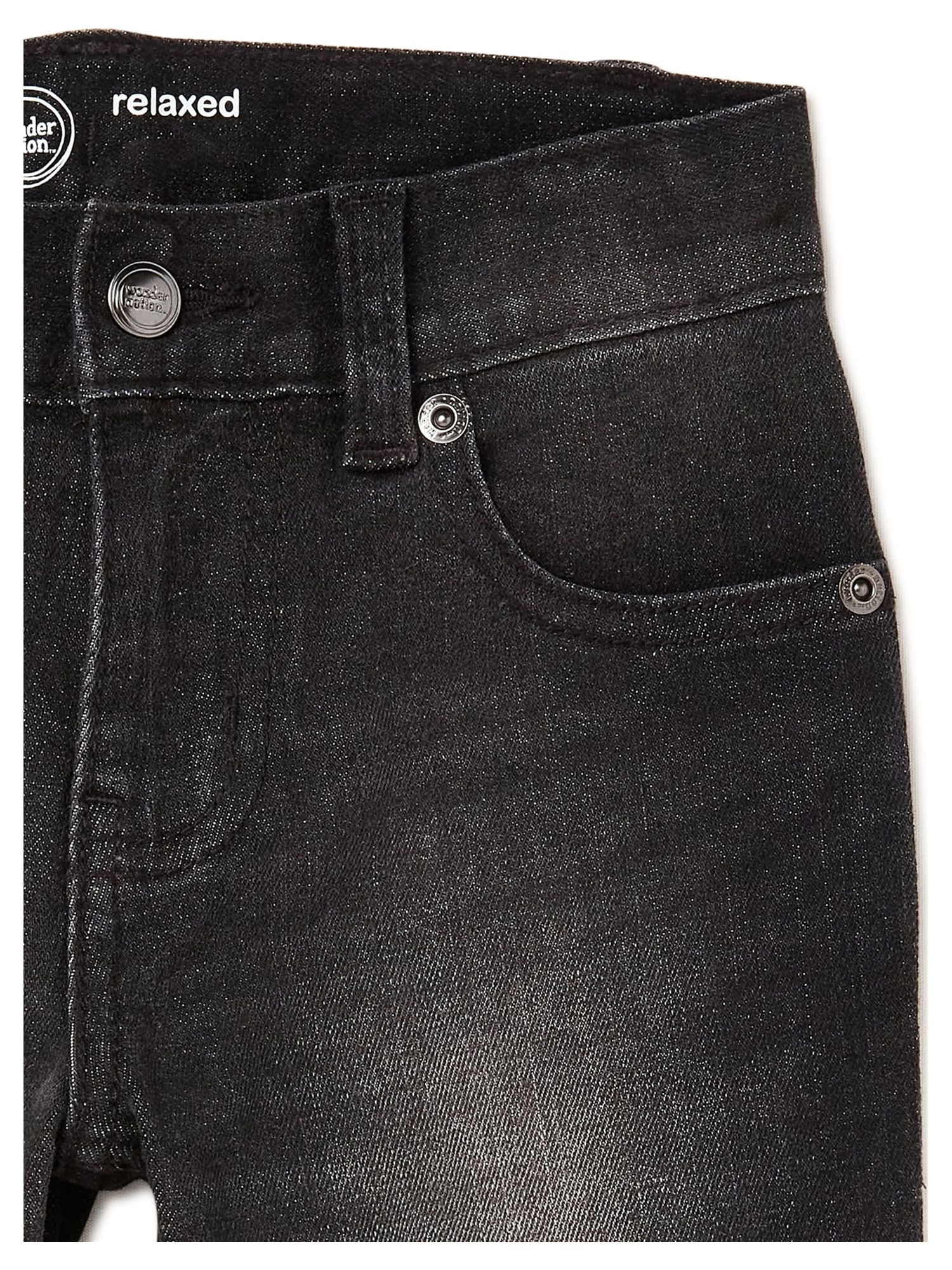 Wonder Nation Boy's Relaxed Denim Jeans photo 2
