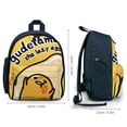 thumbnail image 2 of Gudetama Cute Cartoon backpack travel bag adjustable shoulder straps One size, 2 of 6