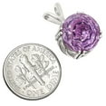 thumbnail image 4 of Natural Amethyst - Brazil 925 Sterling Silver Pendant Jewelry DGP1019_B P-1737, 4 of 7