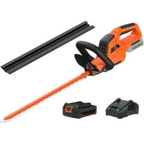 Hedge Trimmer Cordless, 20V Electric Hedge Trimmers with 22 Inch Dual Action Blades and 3/4" Cutting Capacity, 2.0Ah Battery and Fast Charger Included