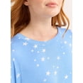thumbnail image 4 of Joyspun Women’s Scoop Neck Sleepwear Tee with Short Sleeves, Sizes S-3X, 4 of 5