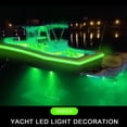 thumbnail image 4 of 16ft Waterproof LED Marine Boat Yacht Deck Pontoon Light Green+Remote Control, 4 of 10