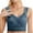 Navy, variant on Gyexs Women's Lace Back Bra Thin Gathered Traceless Underwear Seamless Comfort Drop Style Seamless Bras for Women, Navy, Size L