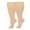 #02-Beige, variant on Plus Size Open Toes Compression Socks for Men & Women, Wide Calf Toeless Stockings Support for Circulation
