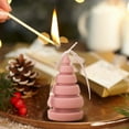 thumbnail image 5 of Wadada Christmas Candles Decor, Christmas Tree Shaped Scented Candle Tea Lights Candles Soy Wax Aromatherapy Candles Gift for Christmas Party Decor Home Table Holiday New Year Decorations, 5 of 6