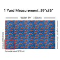 thumbnail image 3 of Castle Fairy Fire Truck Fabric by the Yard 10 Yards for Kids, Cartoon Fire Engine Home Decor Fabric by the Yard, Blue Checkered Sewing Fabric, 3 of 6