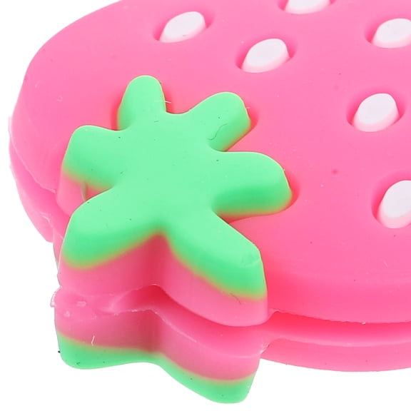 Milisten Tennis Racket Shock Absorber Dampeners with Strawberry Design, 3-Pack Dampener for Racquets