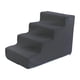 thumbnail image 4 of Escaleras para mascotas, escaleras para perros, rampa para perros, escalera multiusos, antideslizante, lavable a máquina, funda para cama, sofá, silla , 4 pasos gris oscu 4 Pasos Gris Oscuro, 4 of 8