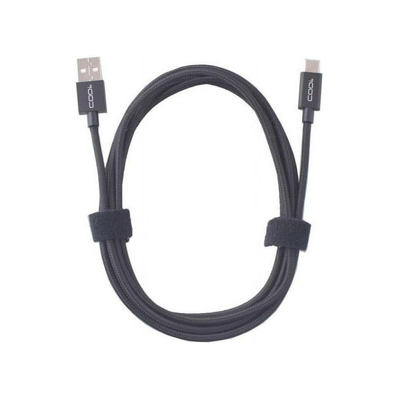 CODi 6ft Braided Nylon USB-A to USB-C Charge & Sync Cable | Fast Charging, Durable & Tangle-Free