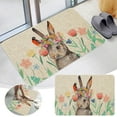thumbnail image 3 of Qocolhg Carrots Bunny Happy Easter Kitchen Mats,Spring Home Decor Kitchen Rugs for Floor,Easter Doormat Spring Welcome Mat,Easter Bathroom Rugs Front Door Mat Indoor Outdoor Entrance Decor Clearance, 3 of 8