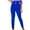 Blue, variant on Dress Pants for Women Comfort Stretchy Slacks Work Pants Straight Leg/Pull On with Pockets for Business Casual Blue XXL