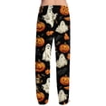 thumbnail image 6 of FOPSUFGWFO Pajama Pants for Men Halloween Themed Loose Fit Lightweight Lounge Sleep Pants Soft Fashion Pjs Bottoms for Daily Wear XL, 6 of 6