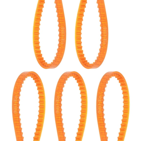 Uxcell 5pcs MB Series Standard Sewing Machine Belts MB330 Motor Triangle V-Belt with Single Tooth