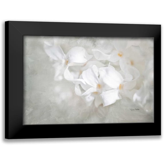 Murdock, Ramona 24x17 Black Modern Framed Museum Art Print Titled - White Lilac I
