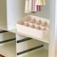 thumbnail image 5 of Yhmxh Utensilios de cocina Contenedores de plástico blancos para organizar la despensa con cuatro asas Muebles para cocina Accesorios de cocina Mueble organizador cocina, 5 of 6