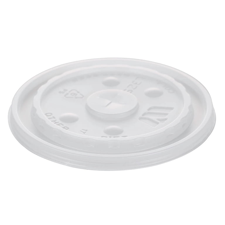 Wincup Translucent Plastic Lids with Straw Slot (1000 Count
