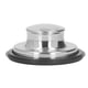 thumbnail image 4 of Tapón del fregadero de cocina, tapón de eliminación de basura de acero inoxidable cepillado, anillo de sellado de goma, cubierta del tapón del fregadero, 86mm de diámetro exterior, 4 of 14