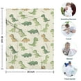 thumbnail image 4 of Cartoon Dinosaurs Blanket,Comfortable Soft Lamb Wool Throw Blanket,All Season,Warm Lightweight Blankets for Sofa Bed Couch Living Room Chair,30"x40", 4 of 4