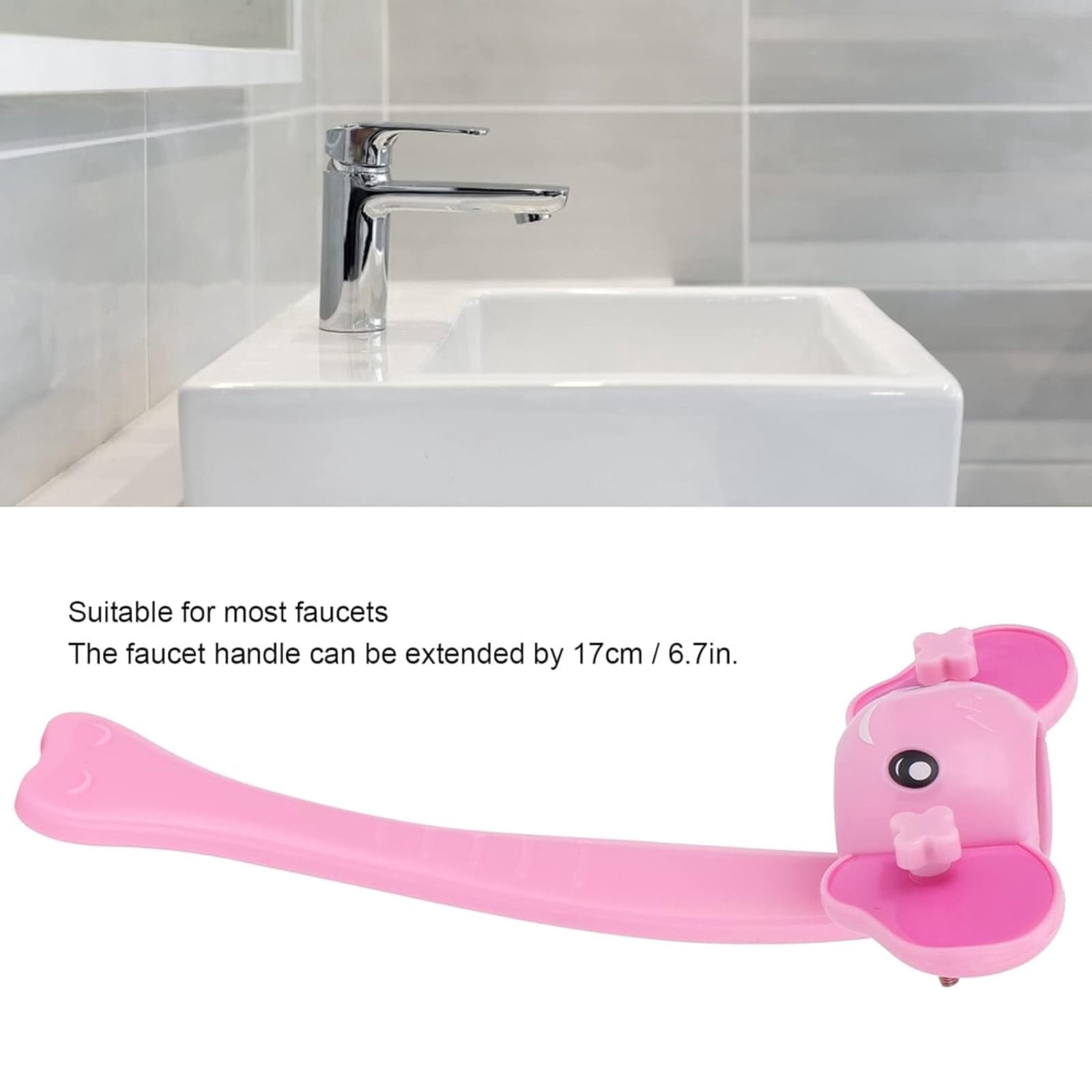 Clam Clamps Chestnut Faucet Handle Extender Handle Extender Faucet Extender For Kids Handle Extender For Bathroom Children