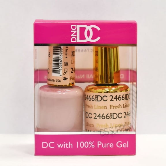 DND Match UV Gel Nail Polish #2466 Fresh Linen