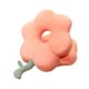 thumbnail image 2 of Almohada de escritorio para siestas con forma de flor, portátil, encantadora y suave, almohada de soporte para la cabeza para escritorio rosa, 2 of 9
