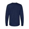 thumbnail image 2 of Adult ICONIC™ Long Sleeve T-Shirt J NAVY 2XL, 2 of 2