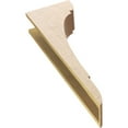 thumbnail image 6 of 6"W x 12"D x 36"H Thin Olympic Rough Cedar Woodgrain TimberThane Corbel, Primed Tan, 6 of 6