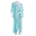 thumbnail image 3 of Robe Kimono à Manches Longues pour Femmes à Travers une Robe Extra Longue, 3 of 6