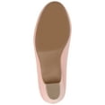 thumbnail image 6 of Journee Womens Saar Comfort Insole Round Toe Block Heel Pumps, Widths Available, 6 of 10