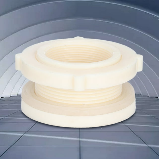 Conector de tanque de agua, adaptador de montaje de tanque de mamparo ABS para torre de agua de 2 pulgadas, montaje de mamparo ABS, durabilidad extendida