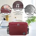 thumbnail image 3 of Foldable Cooler Bag, Small Cooler Bag(red), 3 of 5