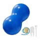 thumbnail image 3 of Pelota de cacahuete ligera para entrenamiento de fuerza central con bomba para gimnasio, hogar y oficina Azul, 3 of 9