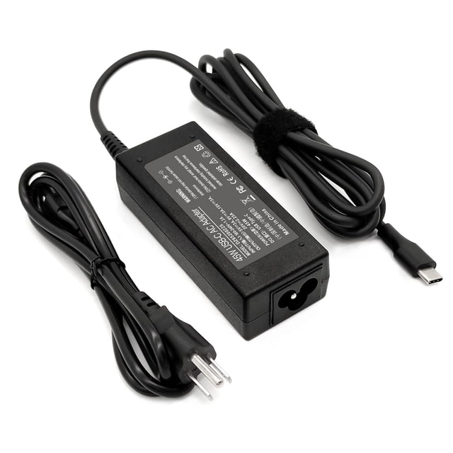 Cargador ROAYEWEY de 45 W USB-C para HP Chromebook 14 X360