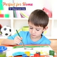 thumbnail image 4 of 4E's Novelty 12Pcs Kids Paint Brushes, Thick Paint Tools for Kids for Arts and Crafts, Useful Creative Paint Brush Toddler Paint Brush Express Creativeness, Watercolor Tools for Kids, 4 of 6