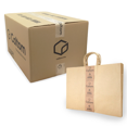 thumbnail image 2 of Bolsa de papel kraft (120 piezas) Caltom  Delivery Boutique grande con asa, 2 of 4