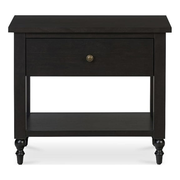 Moe's Home Collection Katherine Nightstand Black Wood Nightstands
