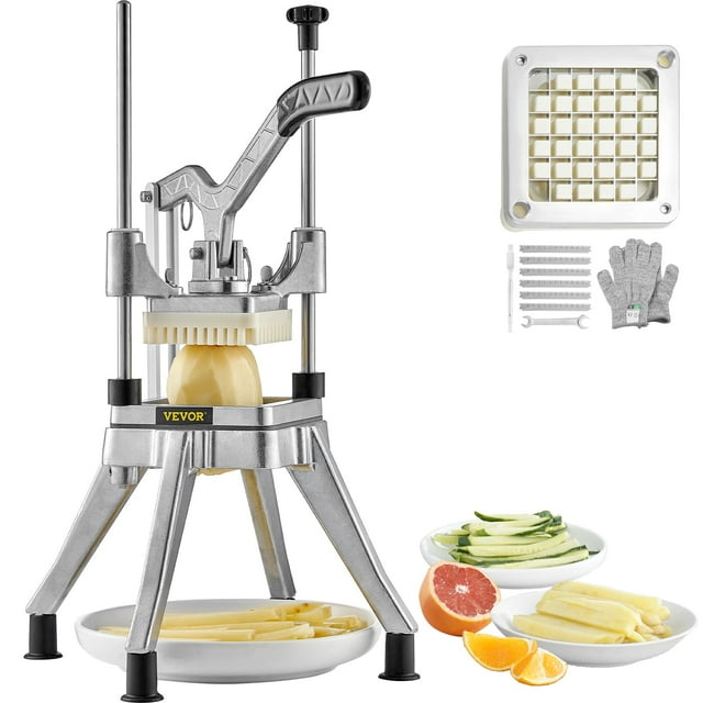 Picadora comercial de verduras y frutas VEVOR Kattex con hoja de 1/2 pulgada