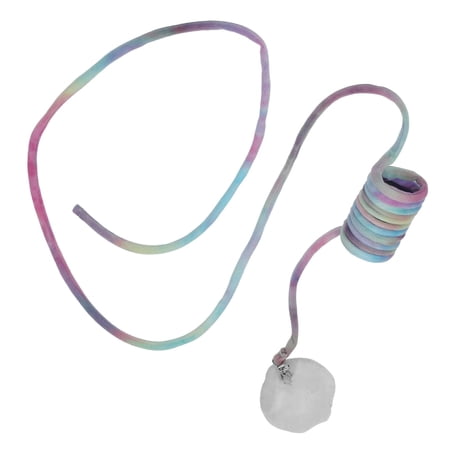 Cat Spring Toy Funny Kitty Playing Teaser Teasing Toy Interactive Cat Toy Pink