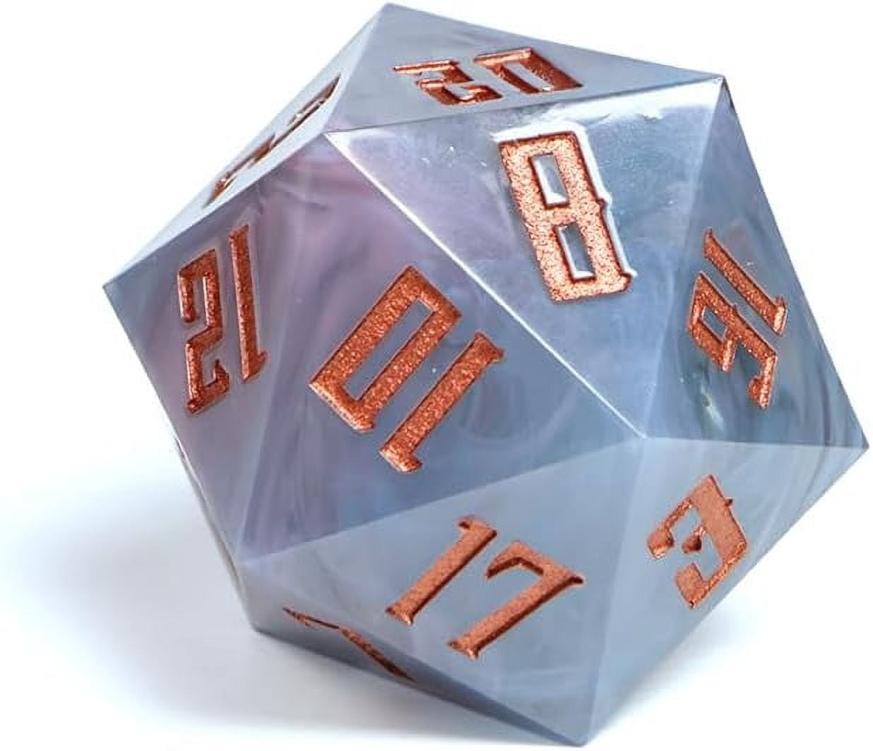 1985 Games Milky Way 55MM Sharp Edge Resin Extra-Large D20 Dice