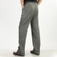 thumbnail image 3 of Pantalones largos de verano para hombre, informales, con bolsillos, de color liso, con cintura elástica y pierna recta., 3 of 6