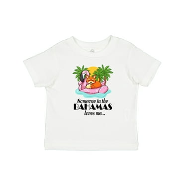 Inktastic Someone in the Bahamas Loves Me Boys or Girls Baby T-Shirt