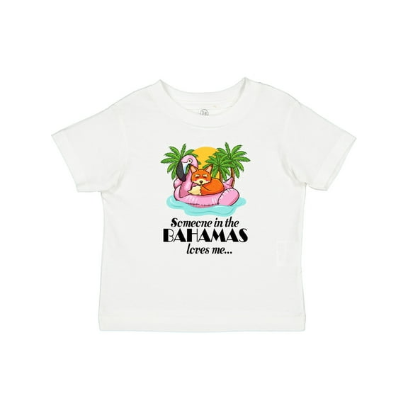 Inktastic Someone in the Bahamas Loves Me Boys or Girls Baby T-Shirt
