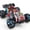 Red with LED Lights, variant on JoyStone Remote Control Car, 1:18 Remote Control Monster Truck All-Terrain 2.4GHz RC Cars W/ 2 Batteries for Kids Toys Gift, Black & Orange
