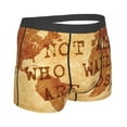 thumbnail image 3 of Bingfone Not All Those Who Wander Are Lost2 Men'S Underwear - Casual Stretch Boxer Briefs-Large, 3 of 9