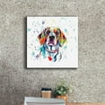 thumbnail image 3 of Epic Graffiti 'Colorful Watercolor Beagle 2' by Furbaby Affiliates, Canvas Wall Art, 18"x18", 3 of 8