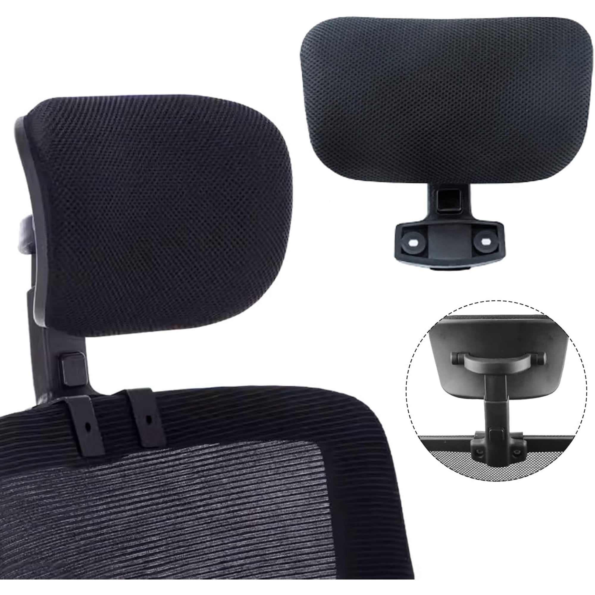 universal office chair headrest attachment product