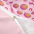 thumbnail image 4 of jejeloiu Pink Western Disco Twin Bedding Kids,Cowgirl Guitar Print Duvet Cover Set,Reversible,2 Pieces(No Comforter), 4 of 6