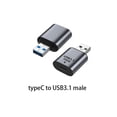 thumbnail image 4 of Sidaley Adaptador USB 3,1 de disco duro móvil para teléfono, convertidor de carga de aleación de aluminio de Audio y vídeo portátil, conectores de Teléfono y Comunicación Tipo 1, 4 of 6