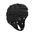 thumbnail image 4 of Casco de rugby suave para niños, transpirable, con protección para la cabeza y gorro de espuma. negro, 4 of 9